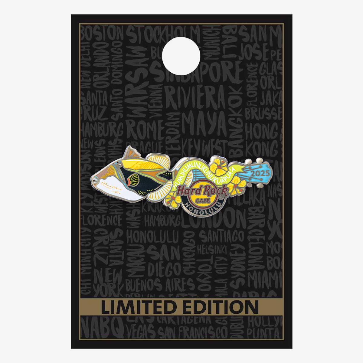 Limited Edition Honolulu  State Fish 2025 Pin image number 2