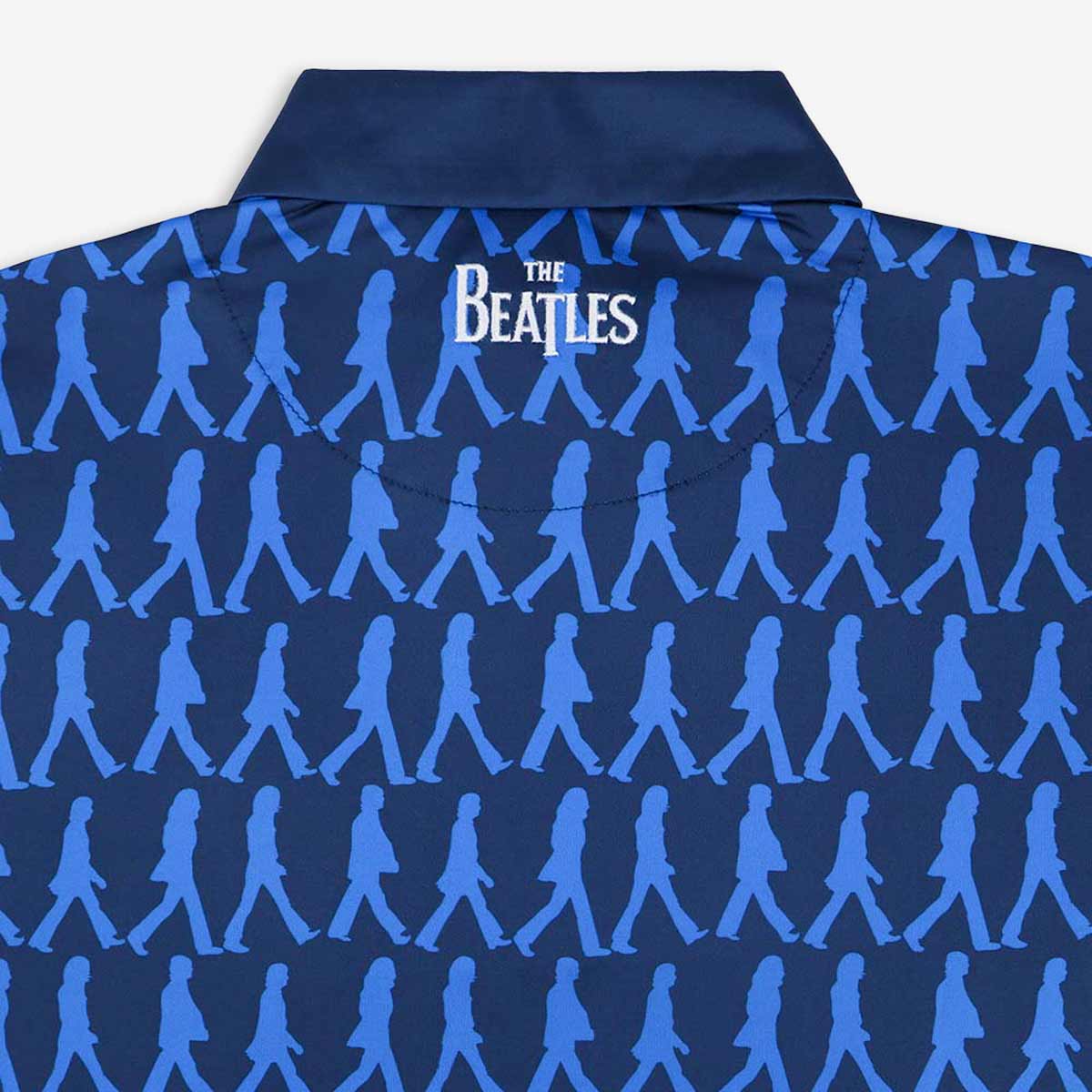 The Beatles Abbey Road Dry Fit Polo In Navy image number 4