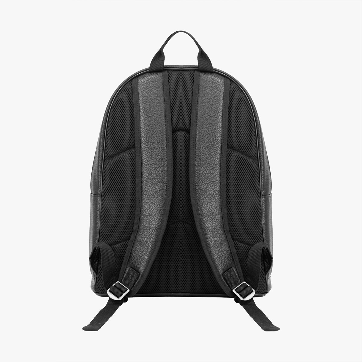 Black Pebbled Backpack image number 2