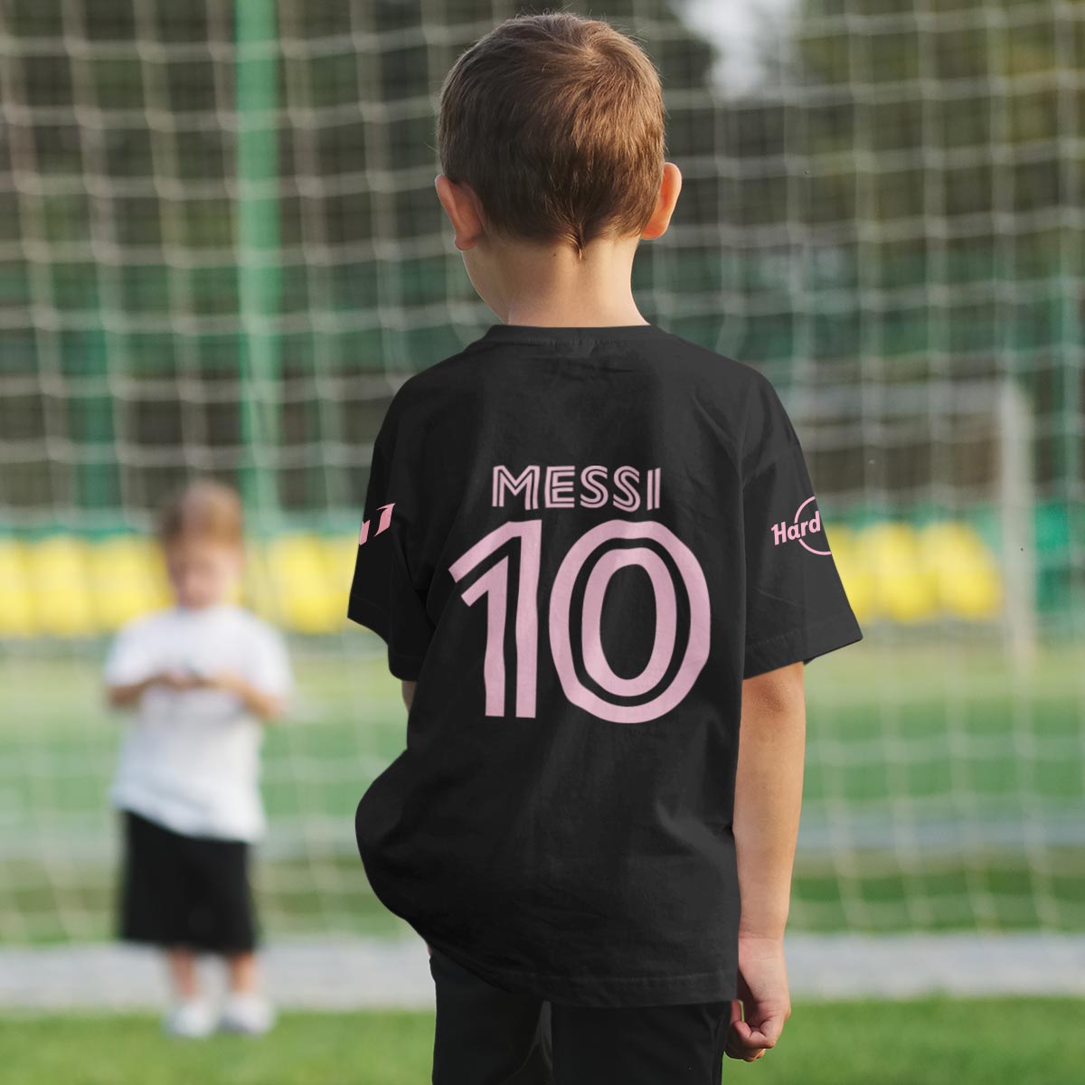 Messi x Hard Rock Kids Tee in Black image number 6