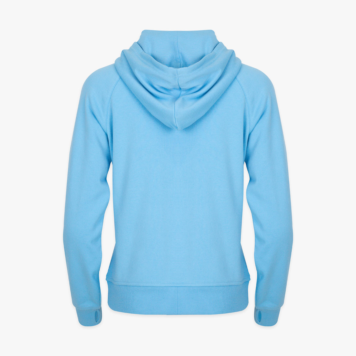 Women's Fit Cross Guitars Asana Half-Zip Hoodie in Summer Sky image number 3