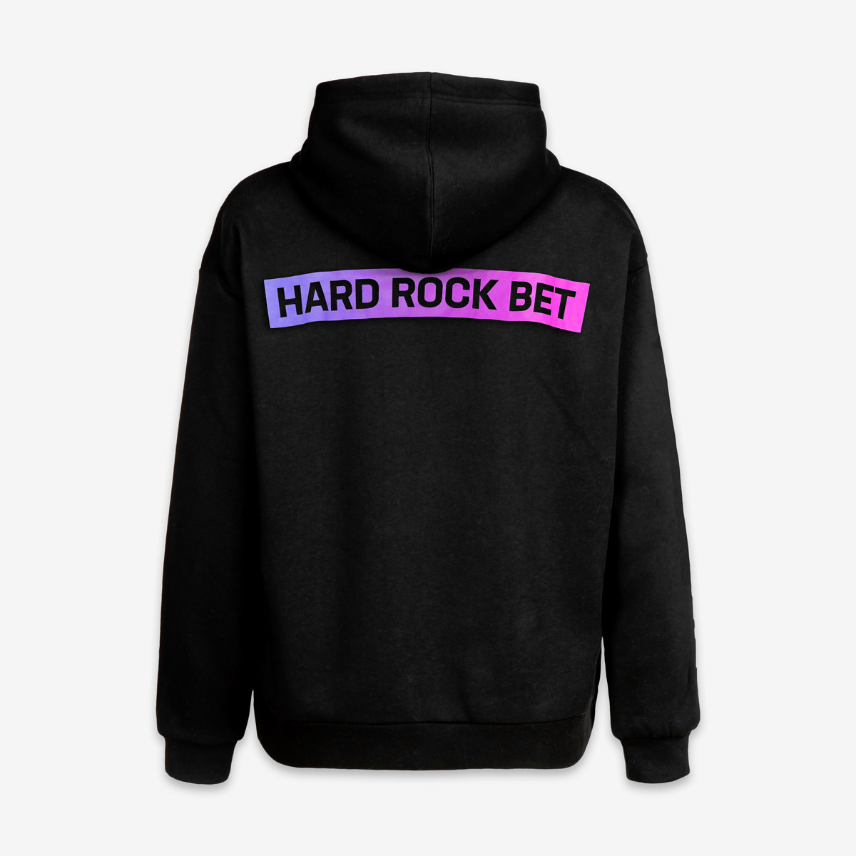 Mens Hard Rock BET Performance Gradient Zip Hoodie Black image number 1