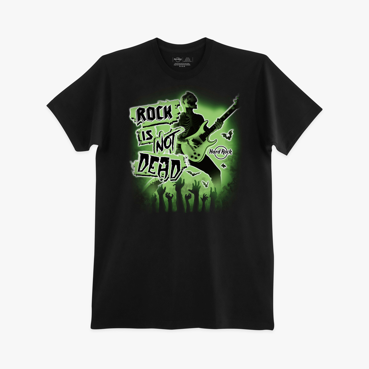 Halloween Rock Is Not Dead Tee image number 1