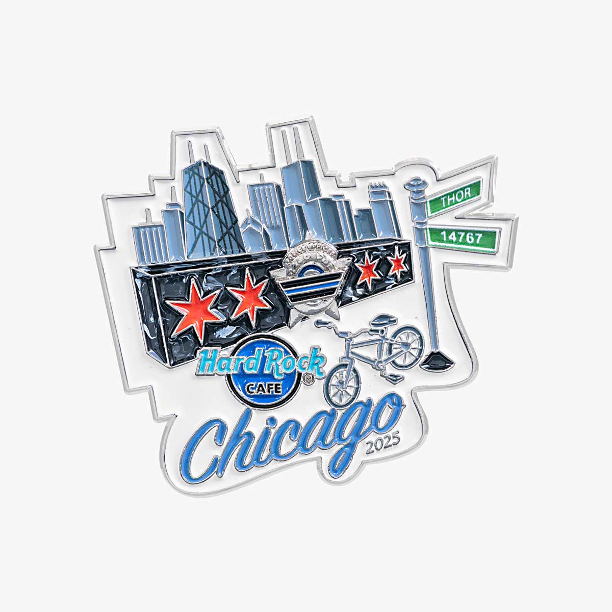 Limited Edition Chicago Fallen Heroes Pin image number 1