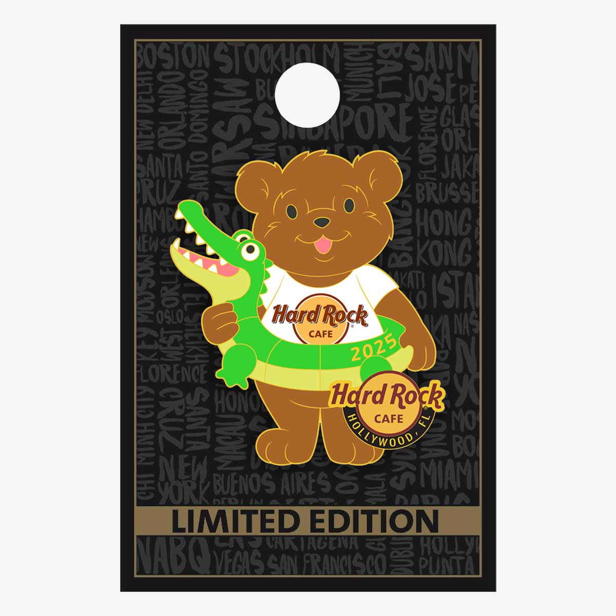 Limited Edition Alligator Bear 2025 Pin image number 2