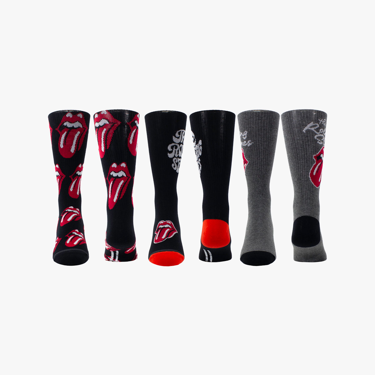 Rolling Stones 3 Pack Socks image number 2