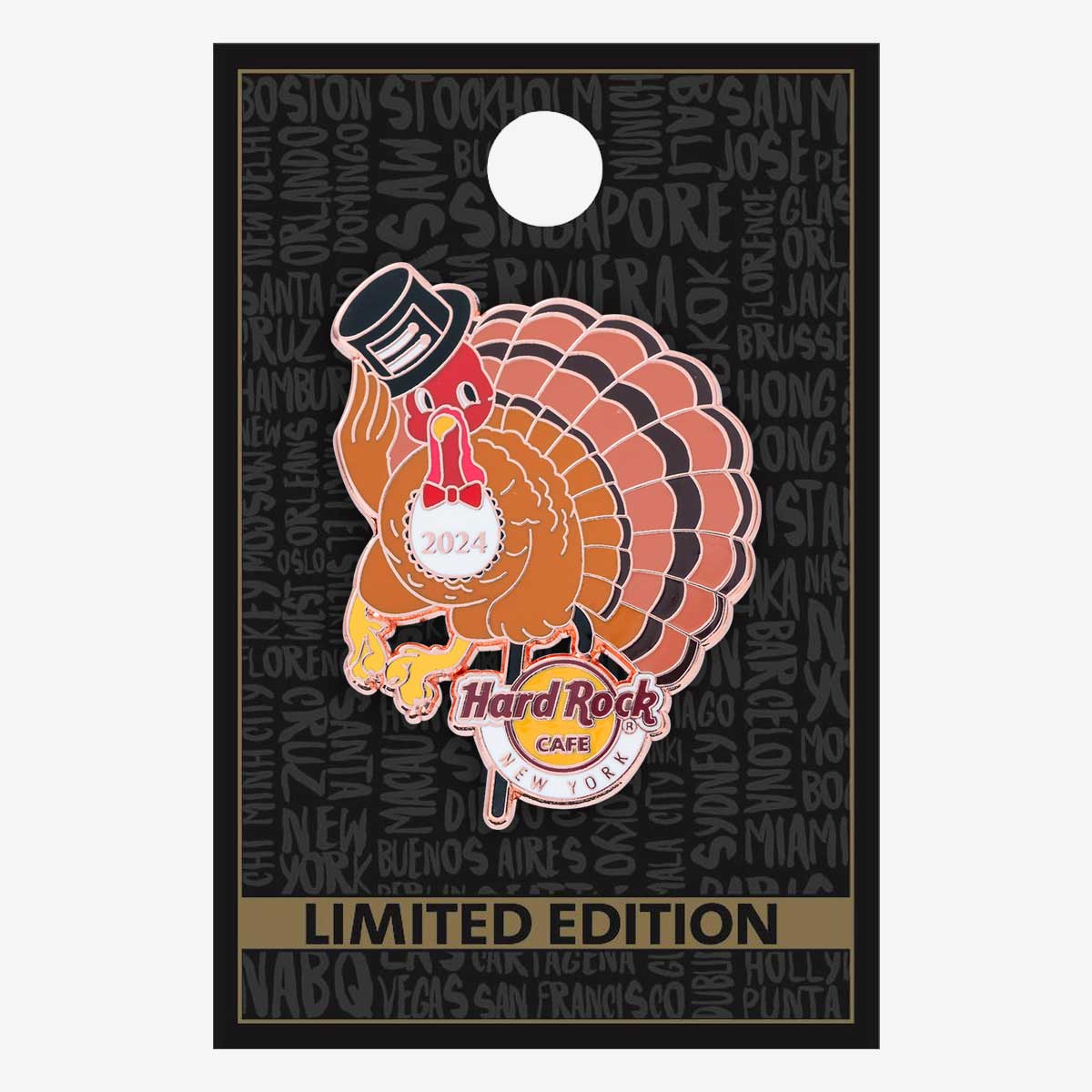 Turkey On Broadway 2024 Limited Edition Pin image number 2