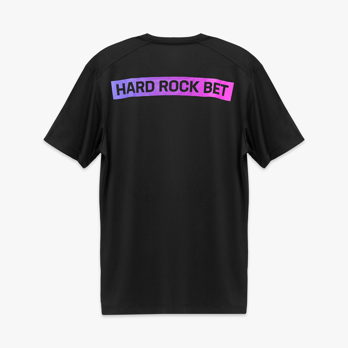 Mens Hard Rock BET Performance Gradient Tee Black image number 1