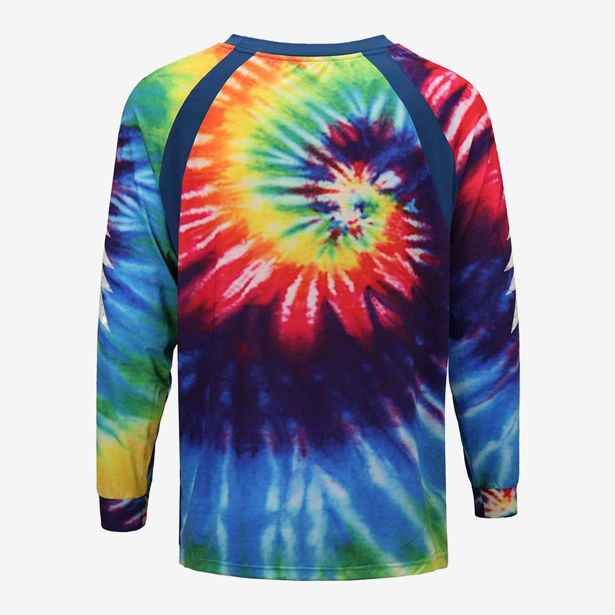 Grateful Dead Stealie UPF50 Long Sleeve Swim Shirt in Tie Dye image number 2