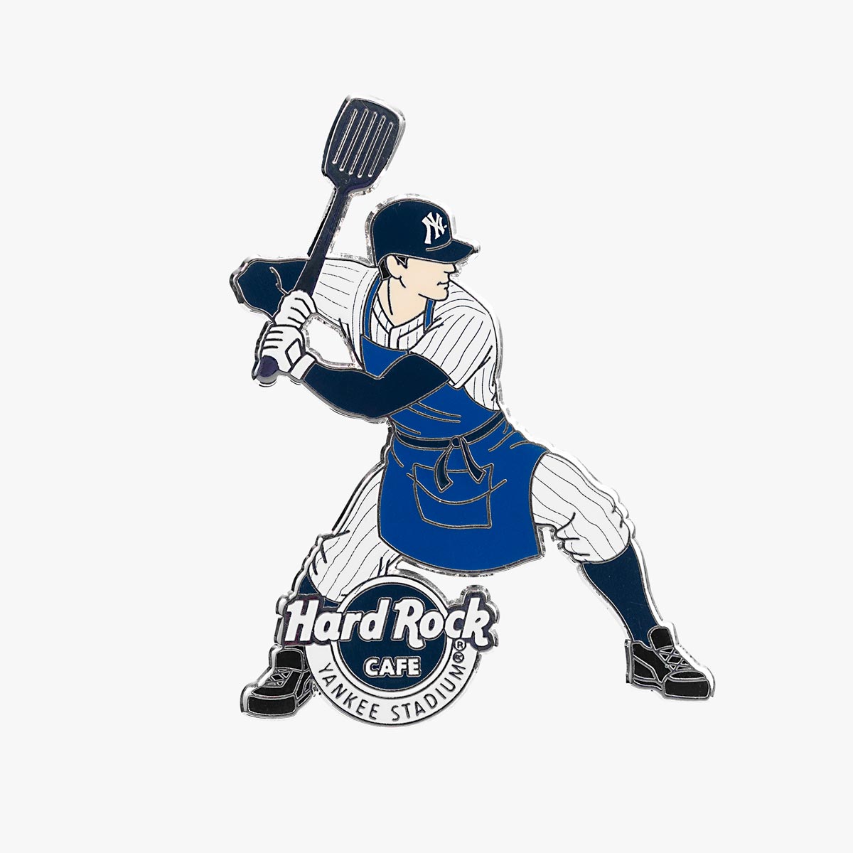 Limited Edition Yankee Stadium Chef Batter Pin image number 1