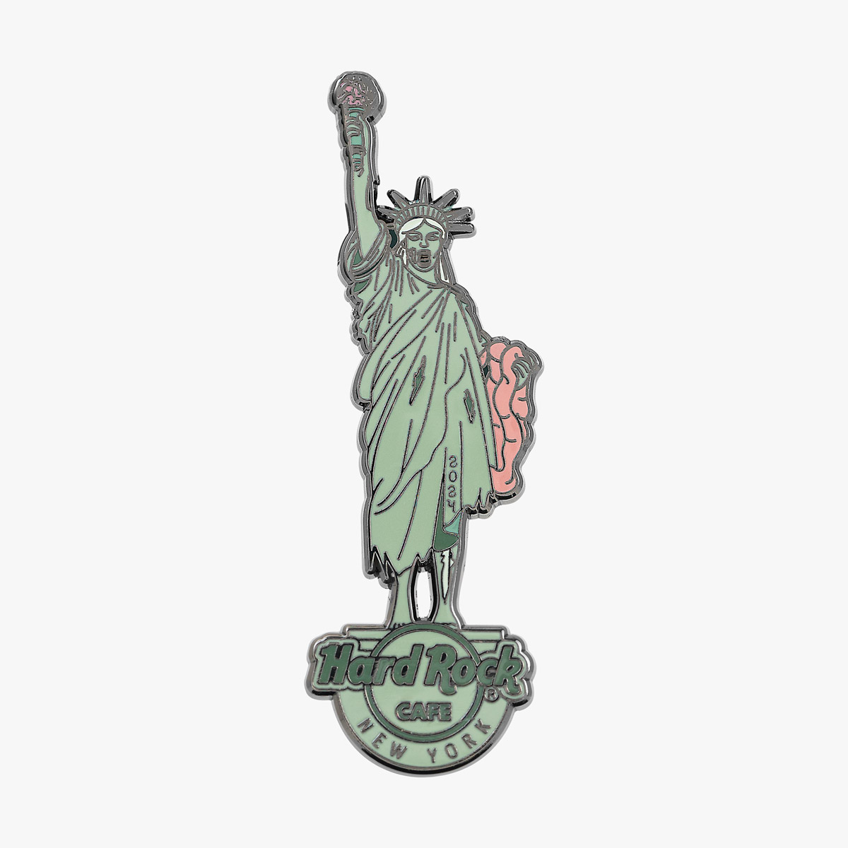 Zombie Liberty 2024 Limited Edition NYC Pin image number 1