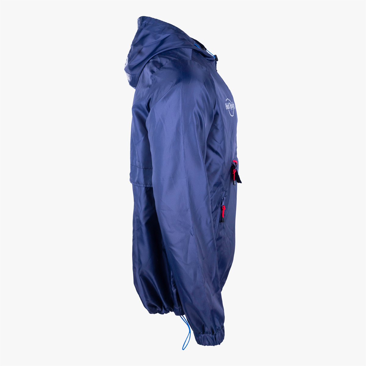 Red Bull Packable Half Zip Hoodie in Navy image number 4