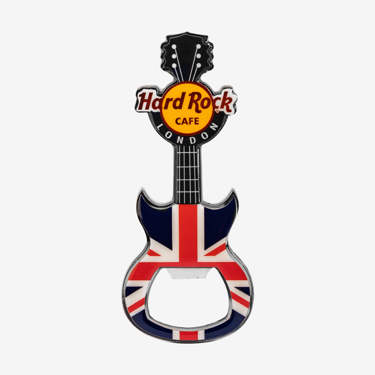 Flag Guitar Bottle Opener Magnet image number 1