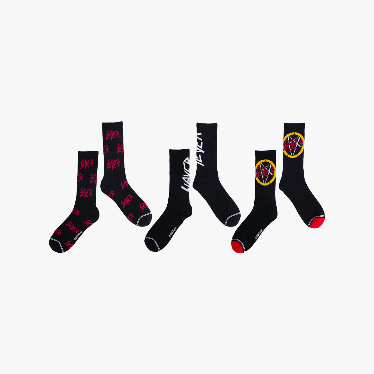 Slayer 3 Pack Socks image number 3