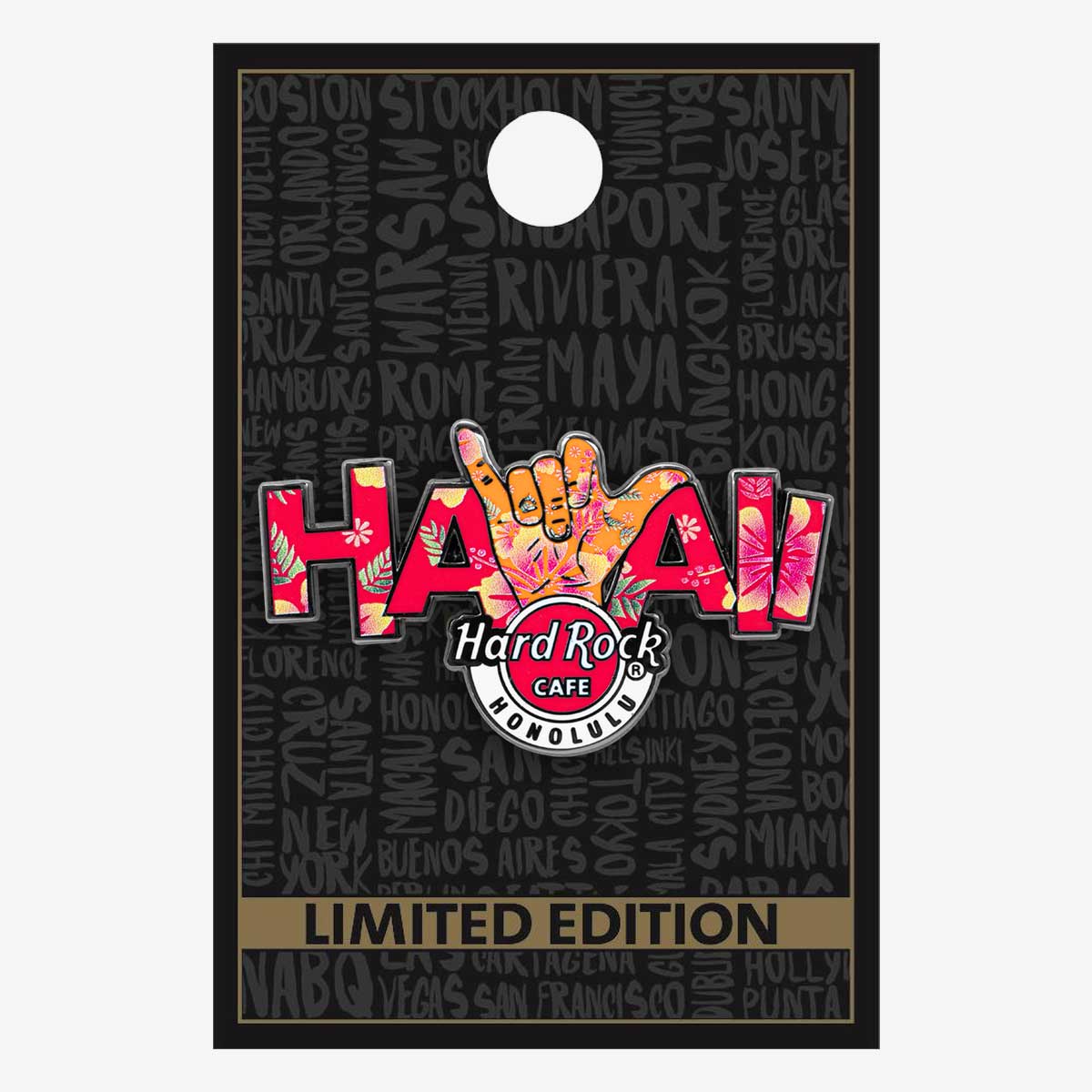 Limited Edition Hawaii Shaka Sign 2024 Pin image number 2