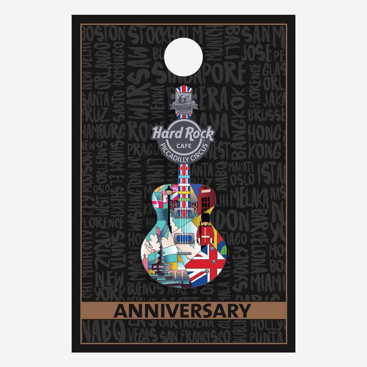 Limited Edition Piccadilly Circus 6th Anniversary Pin image number 2