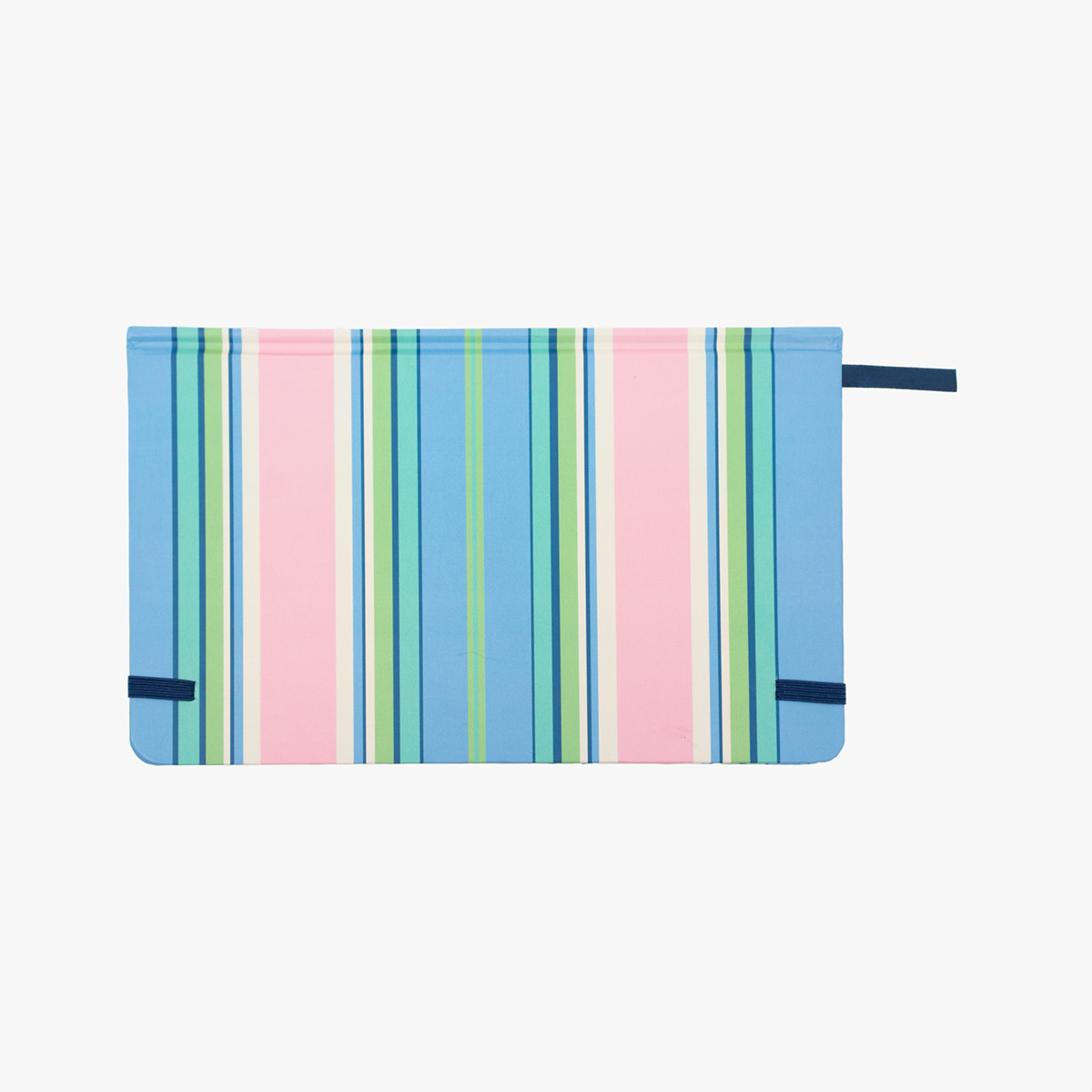 Pop of Color Notebook in Striped Light Blue and Pink image number 2