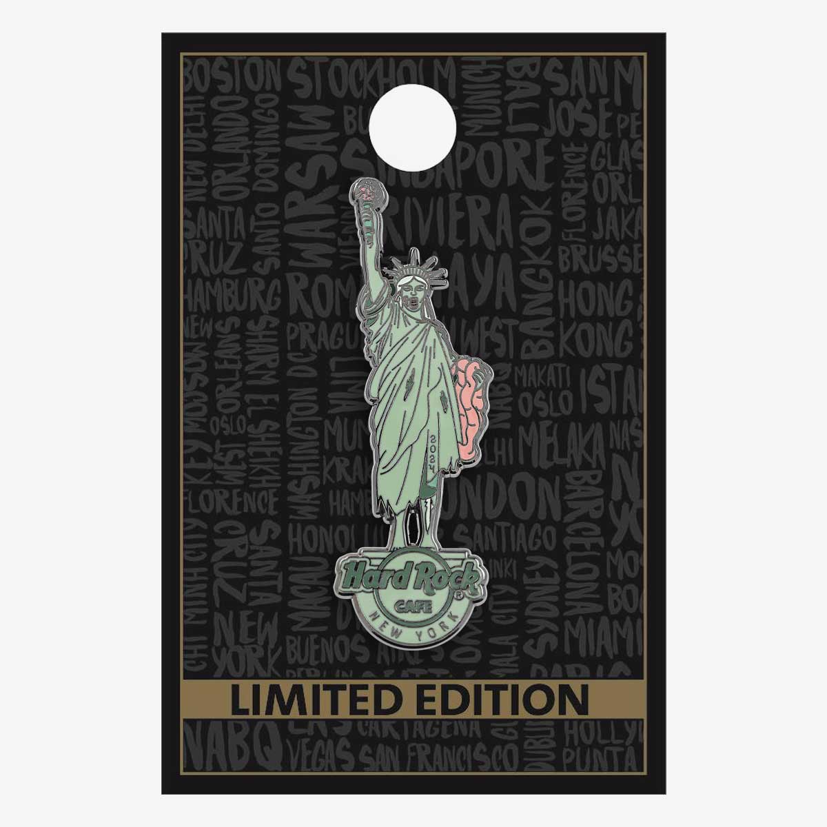 Zombie Liberty 2024 Limited Edition NYC Pin image number 2