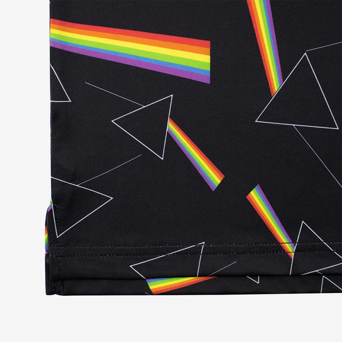 Pink Floyd Dark Side All-Over Prism Polo in Black image number 6