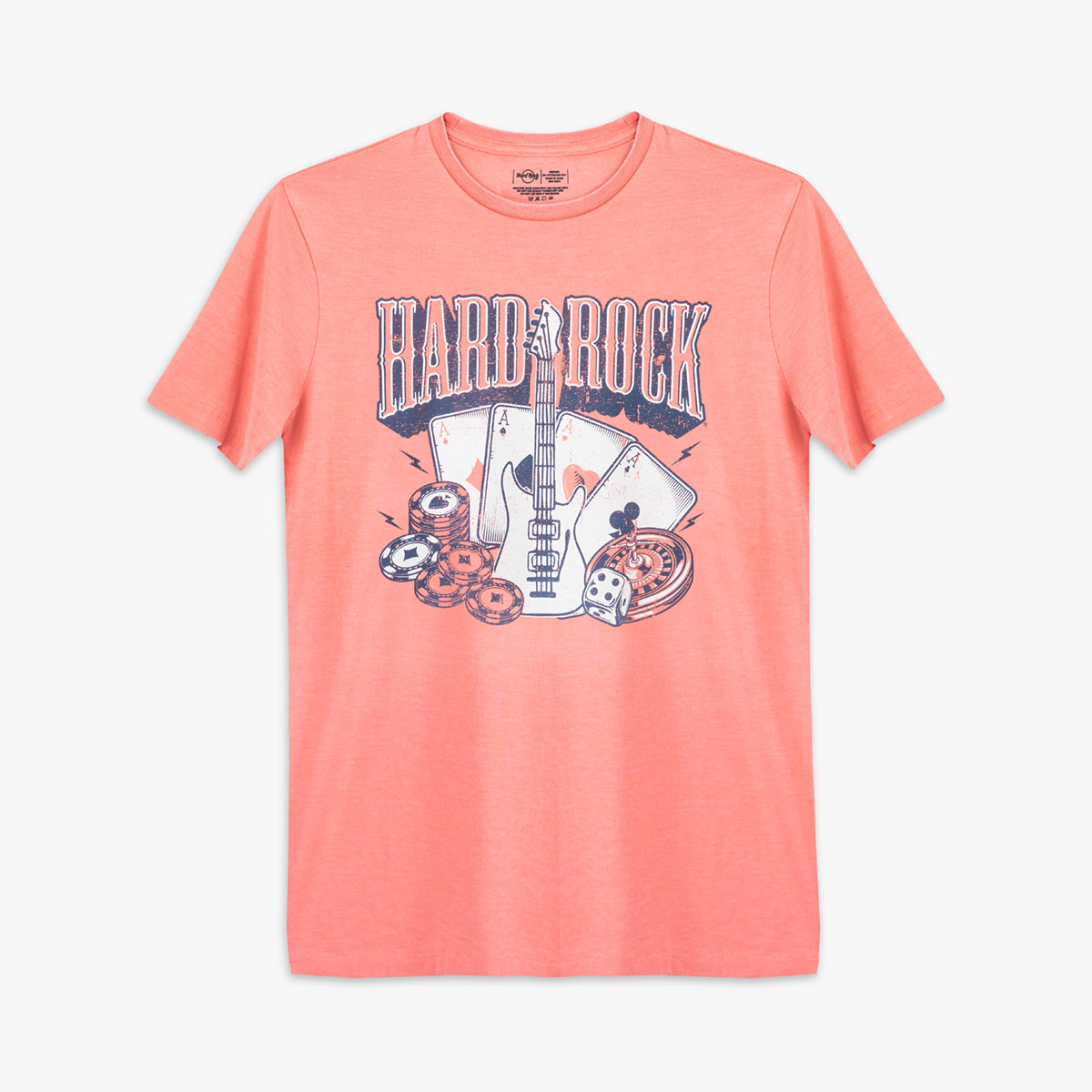 Casino Vintage Coral Tee image number 1