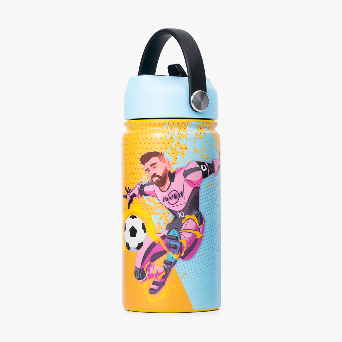 Captain Messi 12oz Water Bottle image number 2