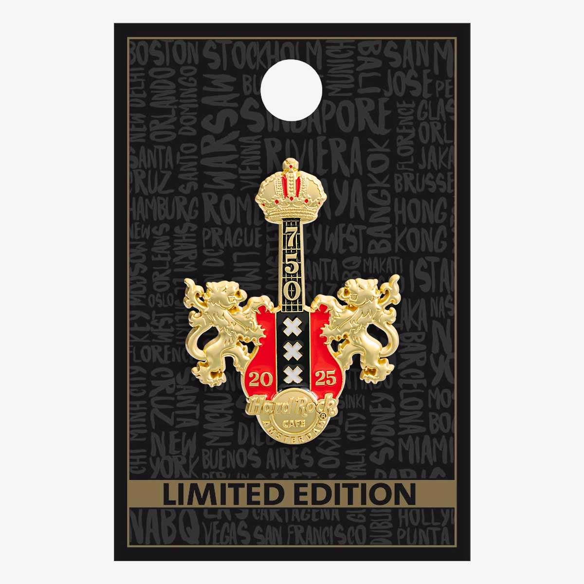 Limited Edition Amsterdam 750th Anniversary 2025 Pin image number 2