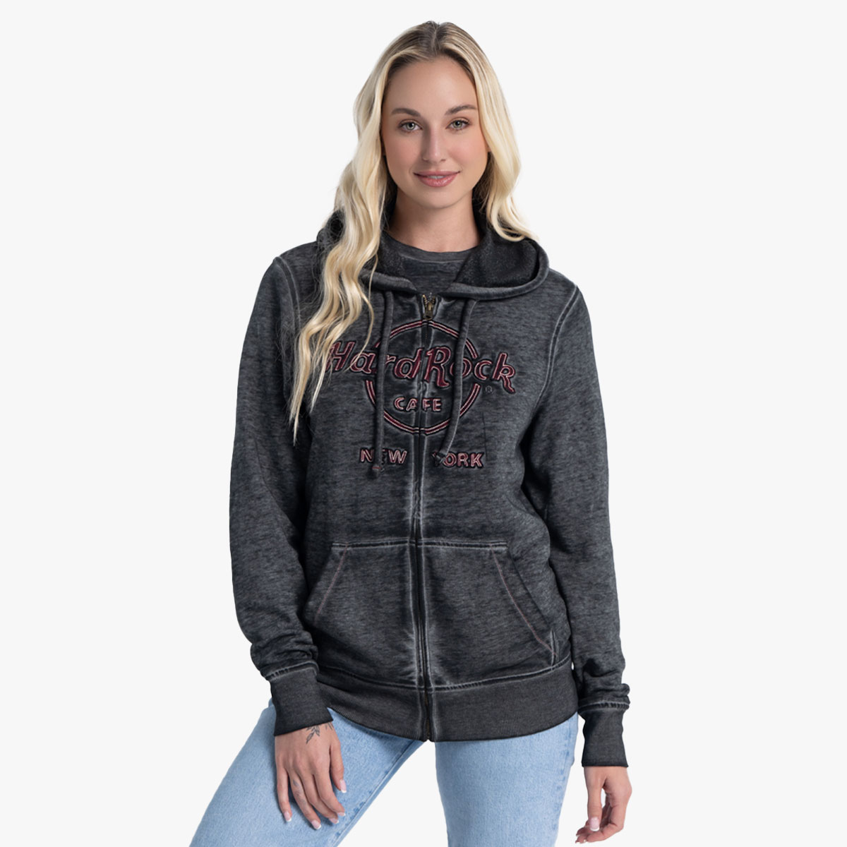 Double Burnout Zip Hoodie image number 2