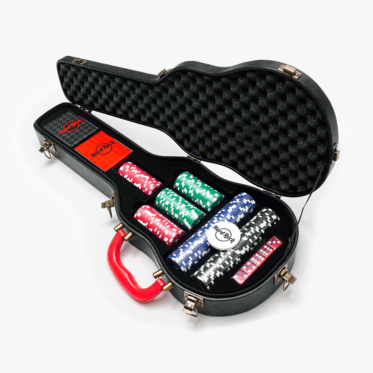 Guitar Case Poker Set image number 1