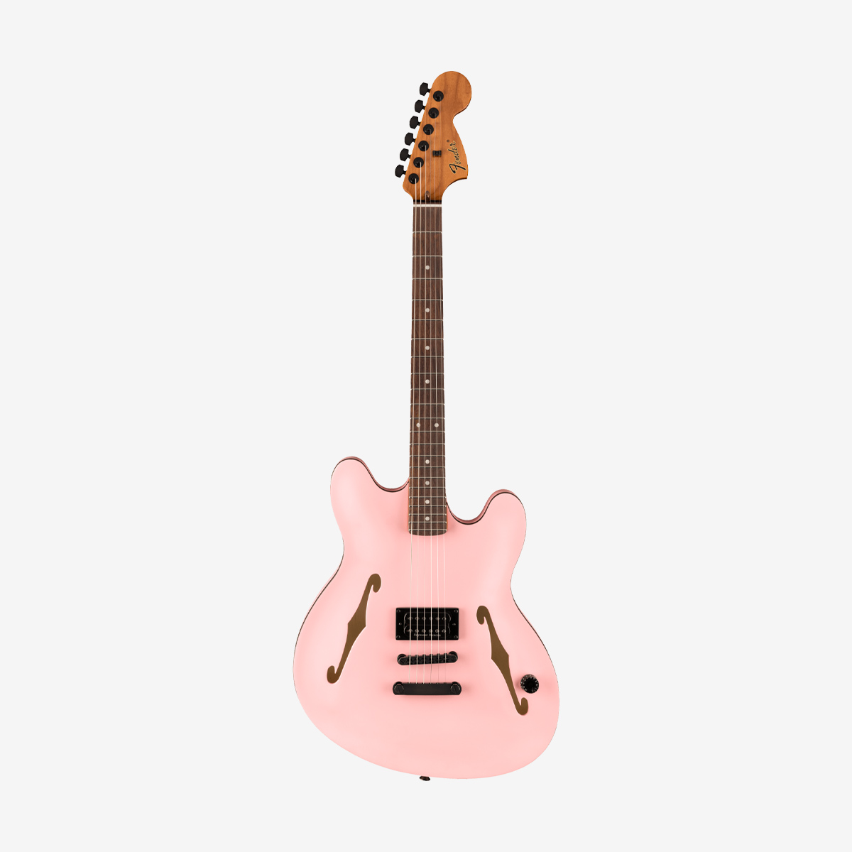 Fender Tom Delonge Starcaster Guitar in Shell Pink image number 1