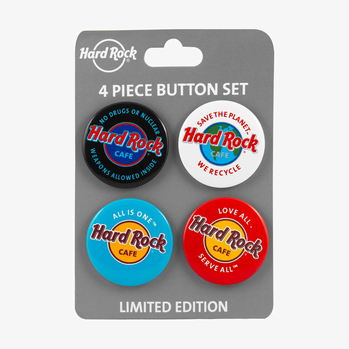 4 Piece Button Set image number 1