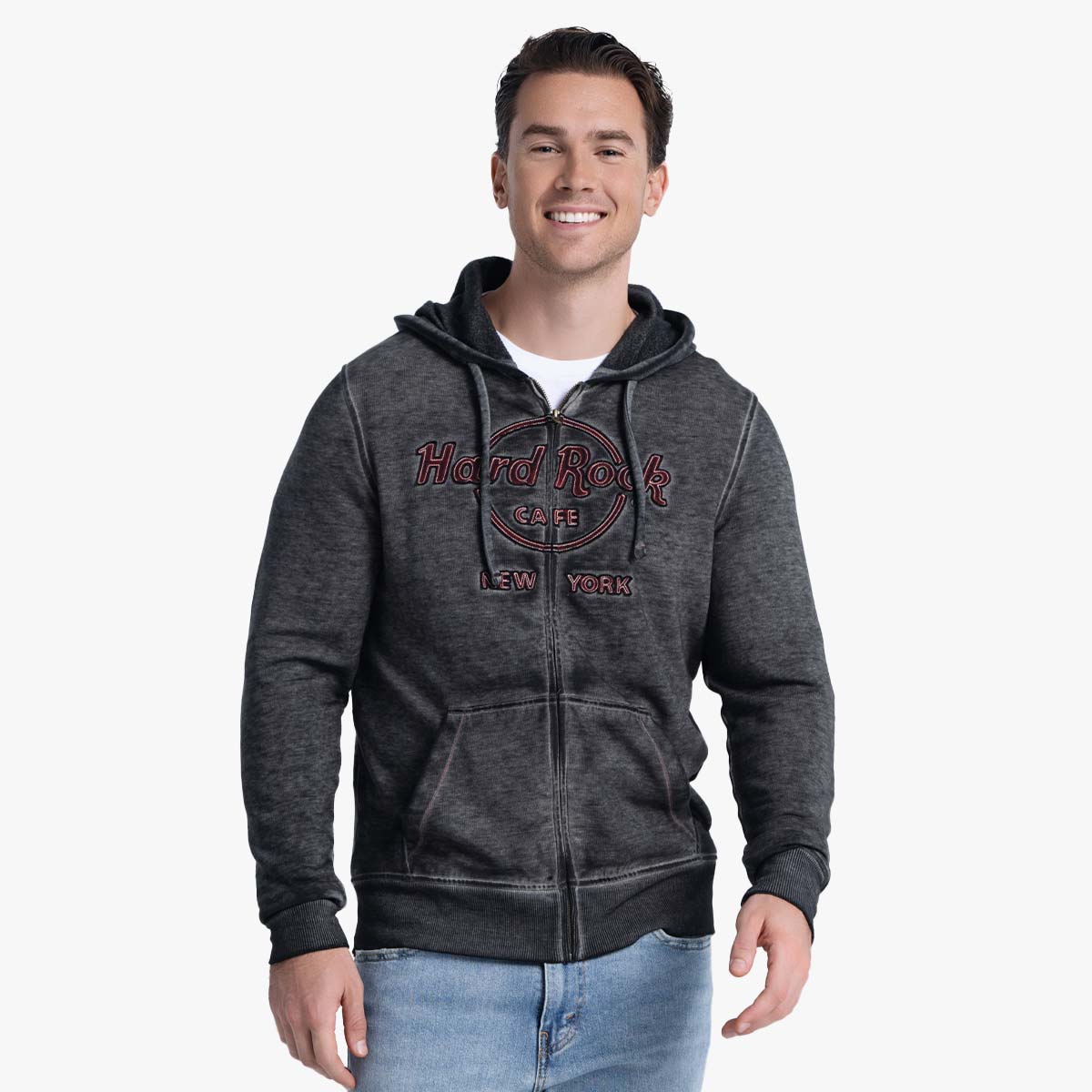 Double Burnout Zip Hoodie image number 1