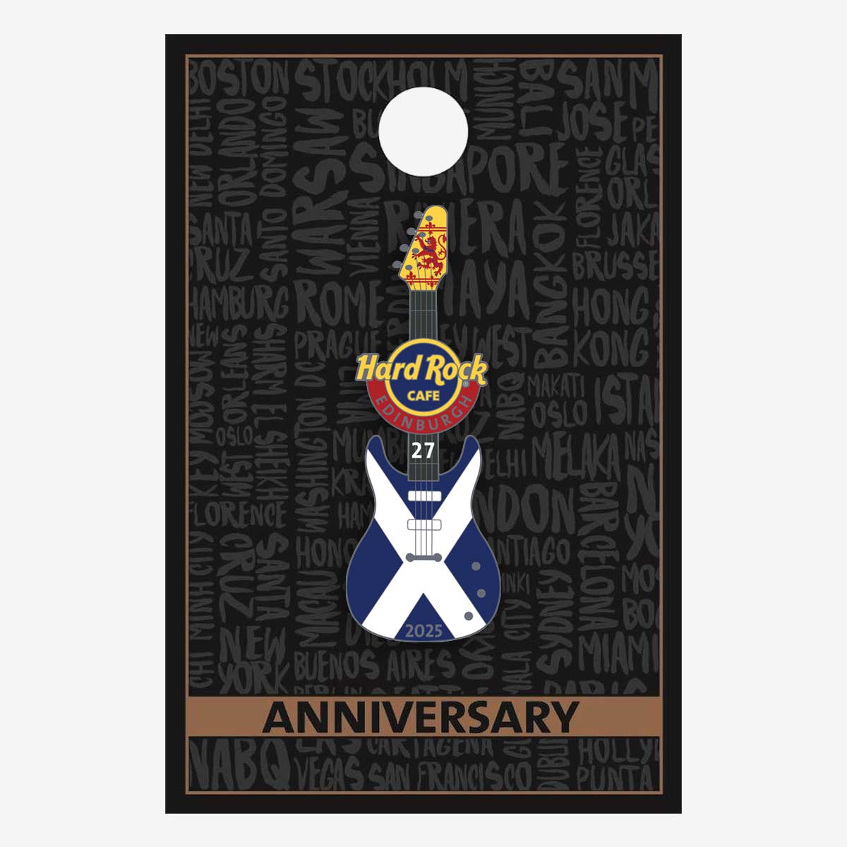 Limited Edition Edinburgh 27th Anniversary Pin image number 2