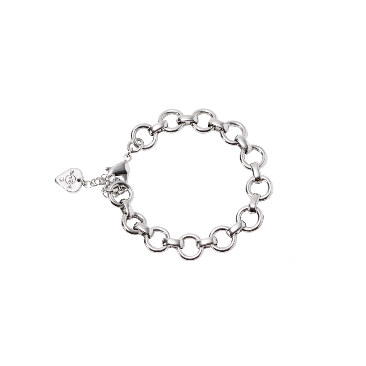 Oval Link Charm Bracelet image number 1