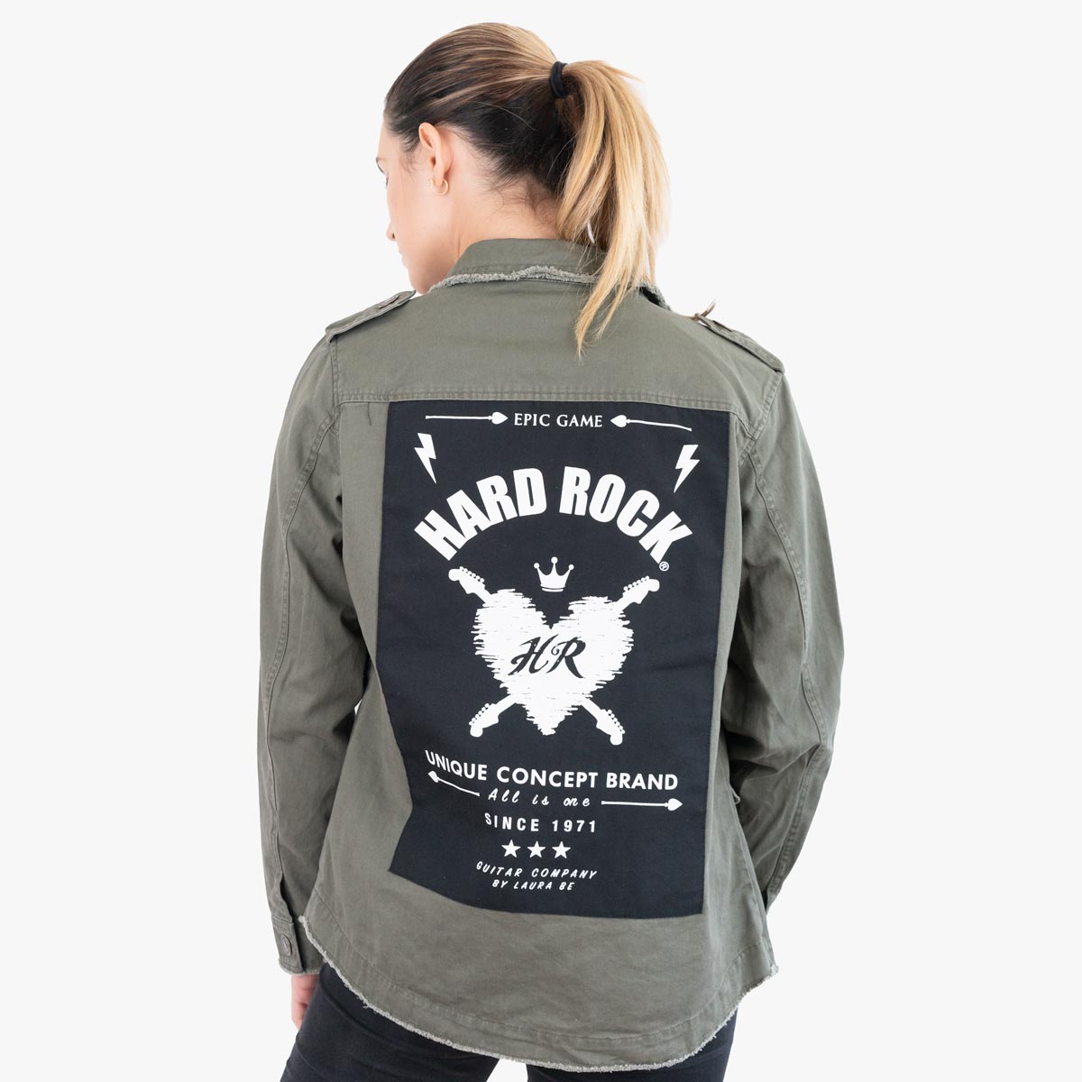 Women's Military Army Jacket image number 1