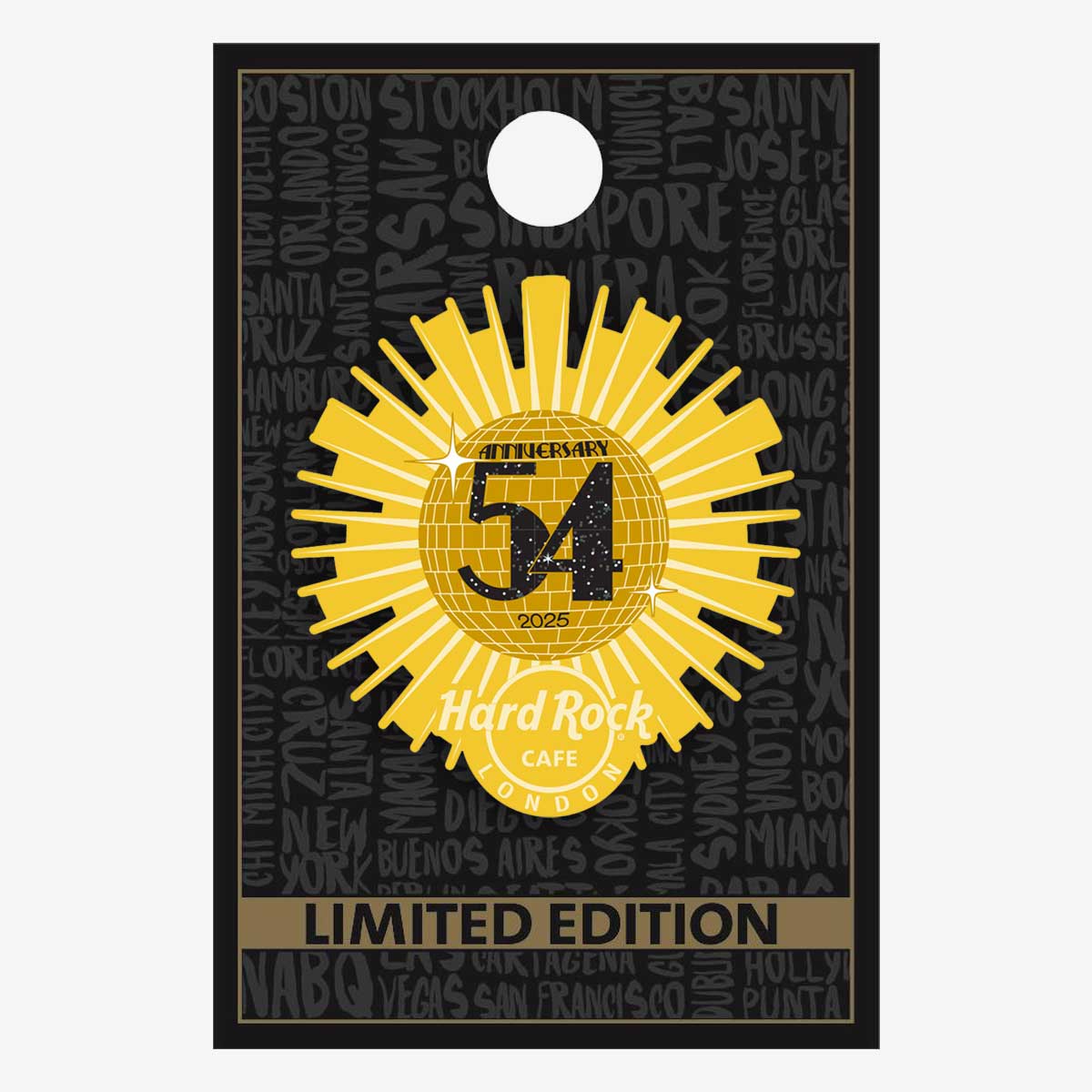 Limited Edition London 54th Anniversary Pin image number 2