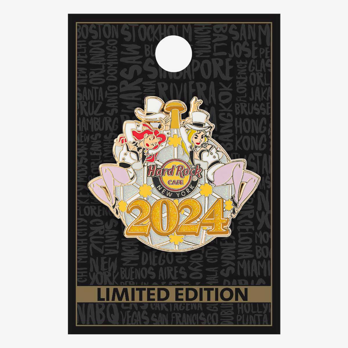 Limited Edition Hard Rock NYC Ball Drop Pin image number 2